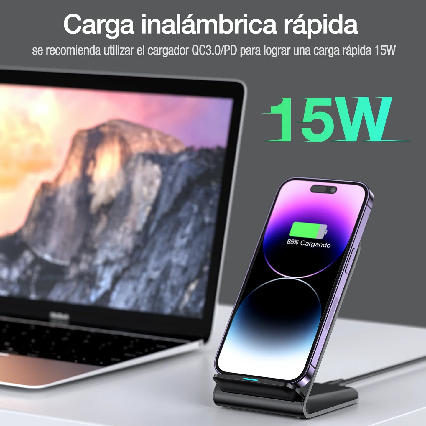 Cargador Inalámbrico 1HORA GAR157