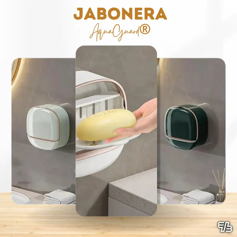 AquaGuard® 🧼¡Dile Adiós al Jabón Mojado y Pegajoso!💧La Jabonera que Necesitas en tu baño🧴