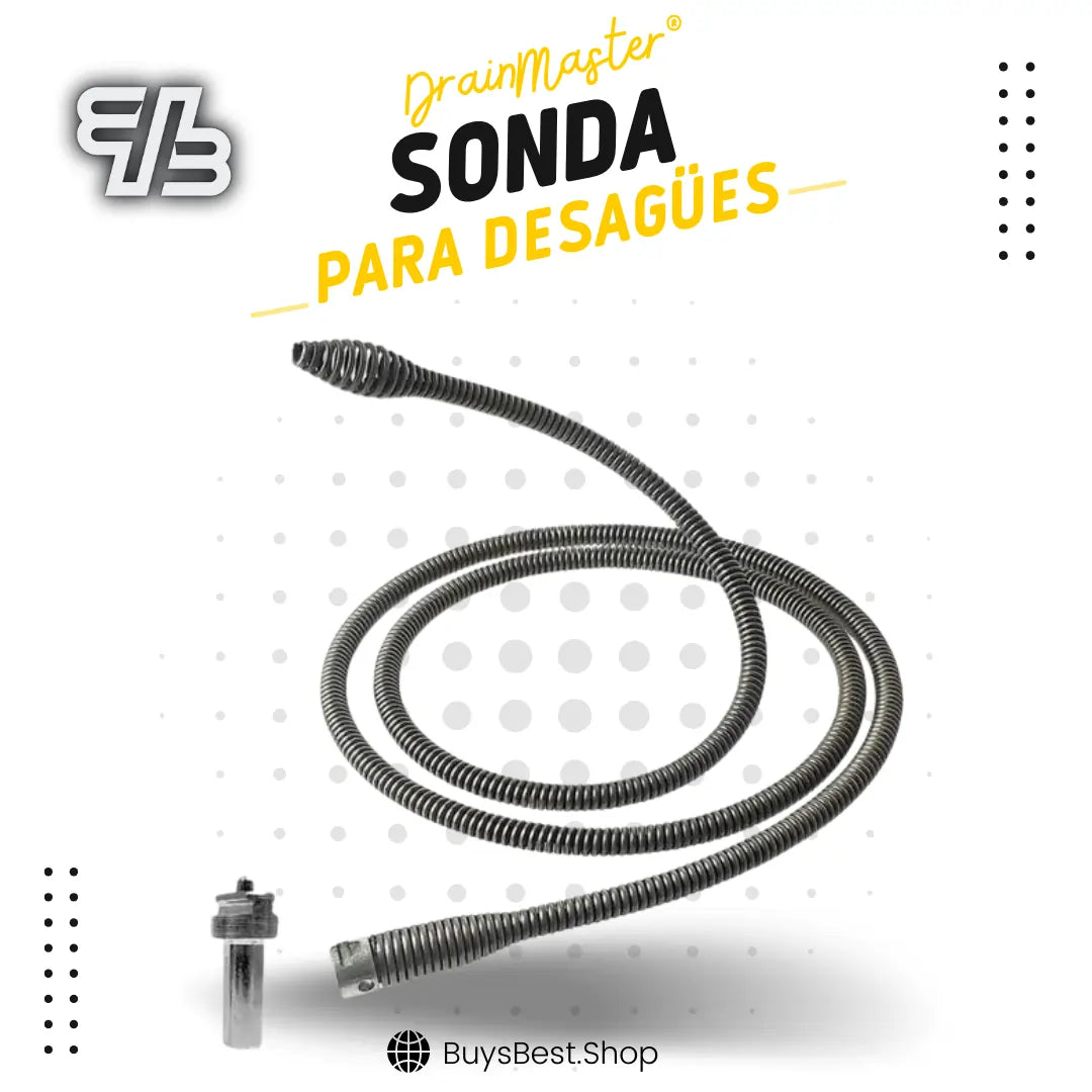 DrainMaster®- 🚰Sonda para Desagües💧Destapa Cualquier Tubería en Minutos