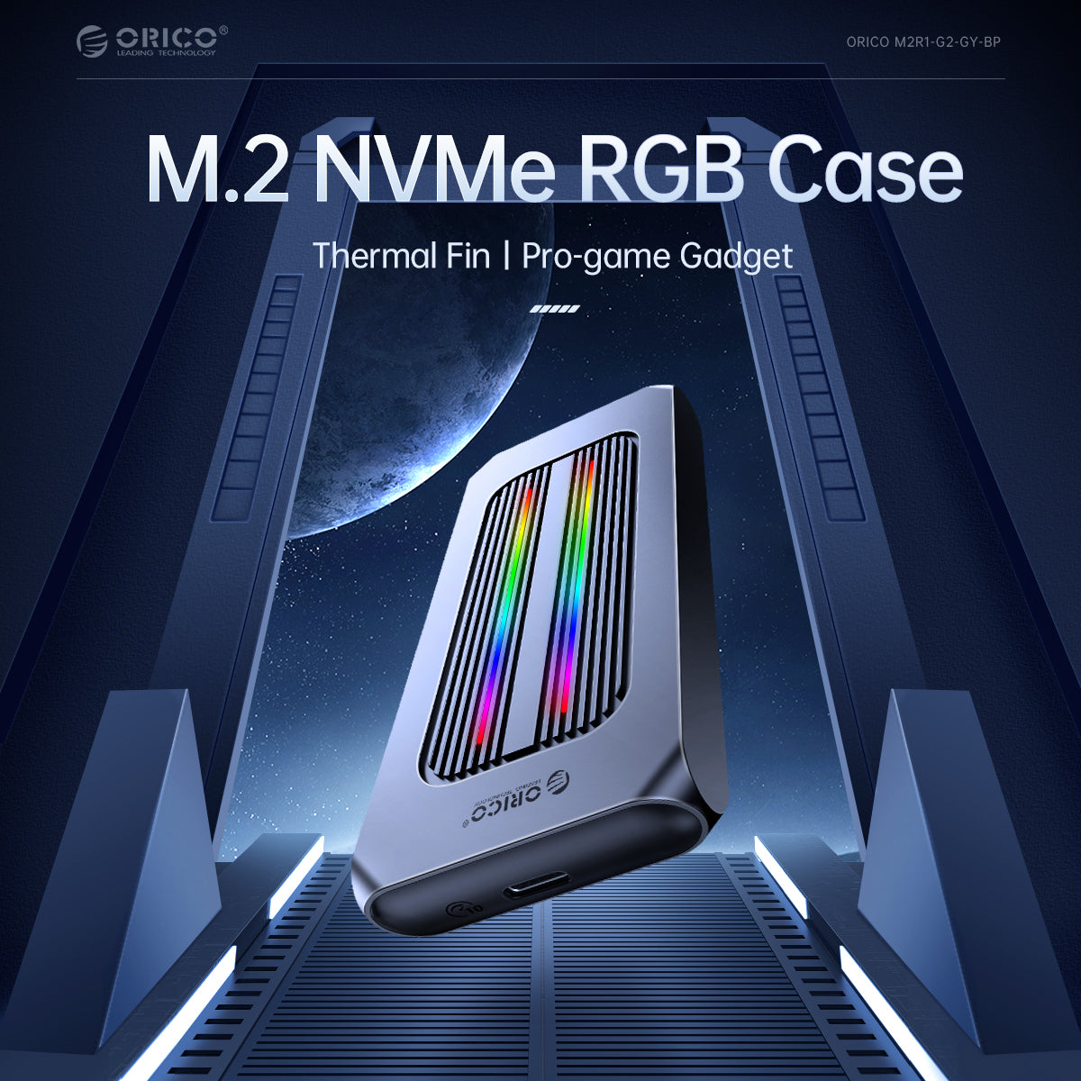 Caja Externa M.2 SSD ORICO hasta 4TB