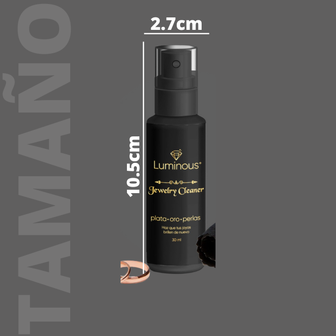 LUMINOUS®-2x1 Limitado✨ Spray Limpiador de Joyas 💎 Déjalas como nuevas