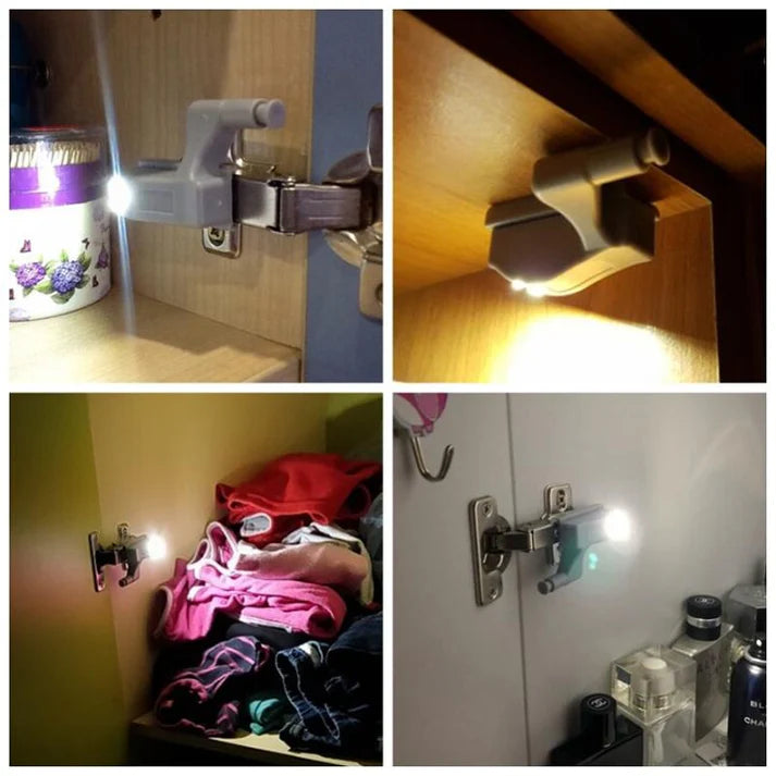 AutoBright®-💡Luz Inteligente para Gabinetes🔦¡Ilumina Cada Rincón de tu Hogar!🏡