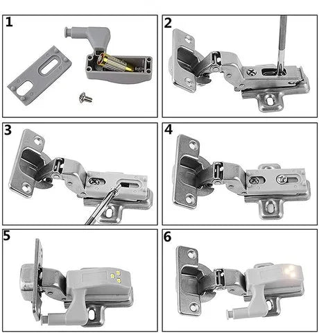 AutoBright®-💡Luz Inteligente para Gabinetes🔦¡Ilumina Cada Rincón de tu Hogar!🏡