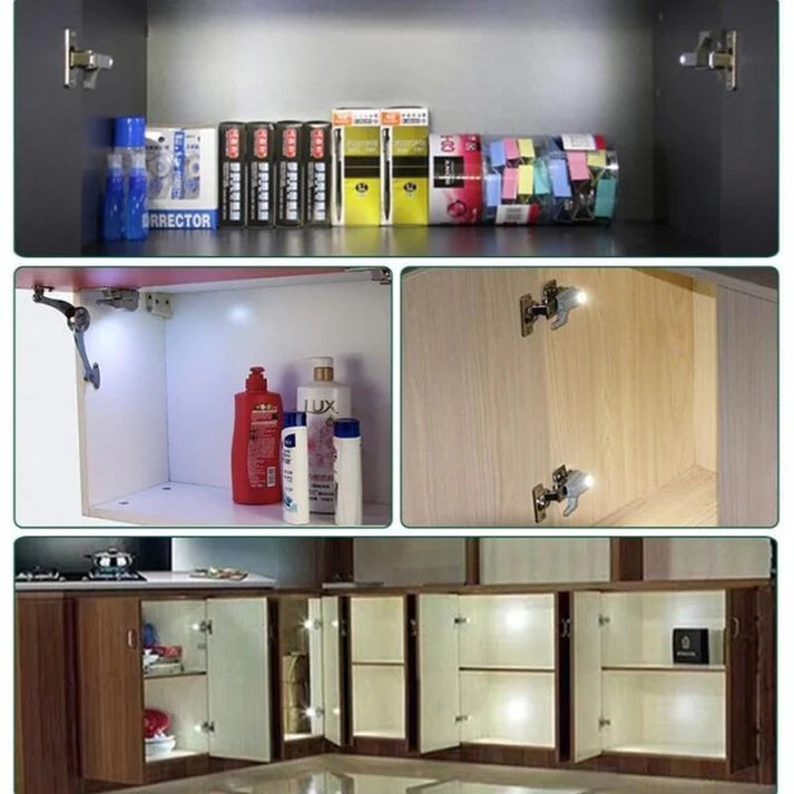 AutoBright®-💡Luz Inteligente para Gabinetes🔦¡Ilumina Cada Rincón de tu Hogar!🏡