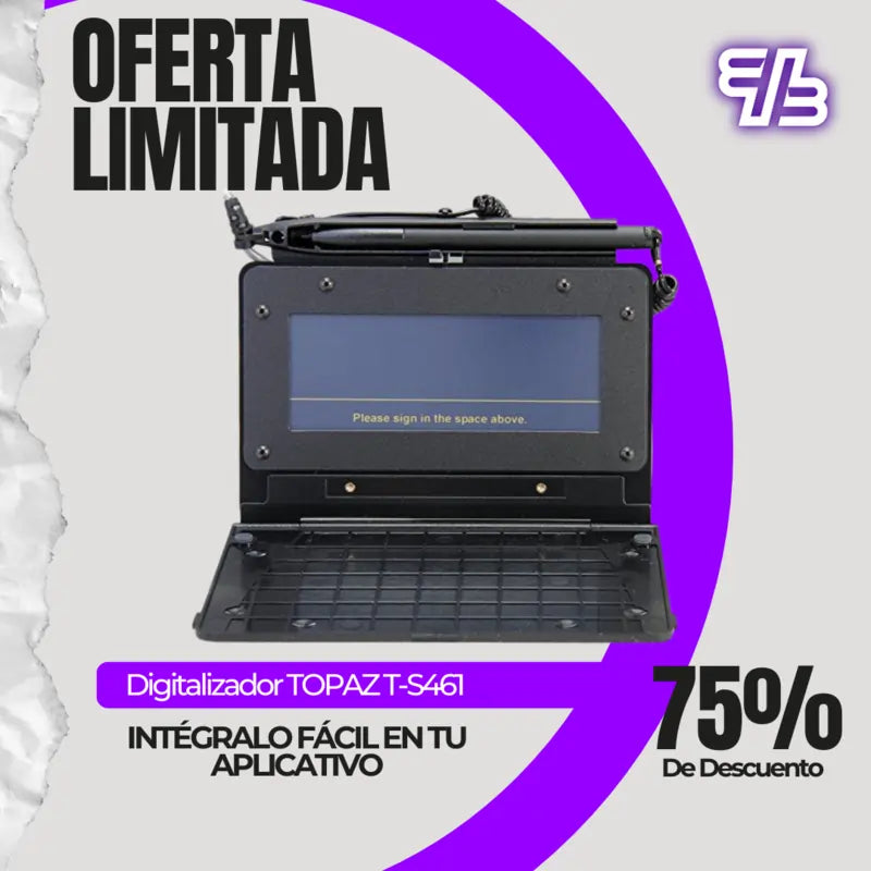SigLite®✍️¡Mejora la calidad de tus firmas con TOPAZ T-S461!🔥Digitalizador de firmas