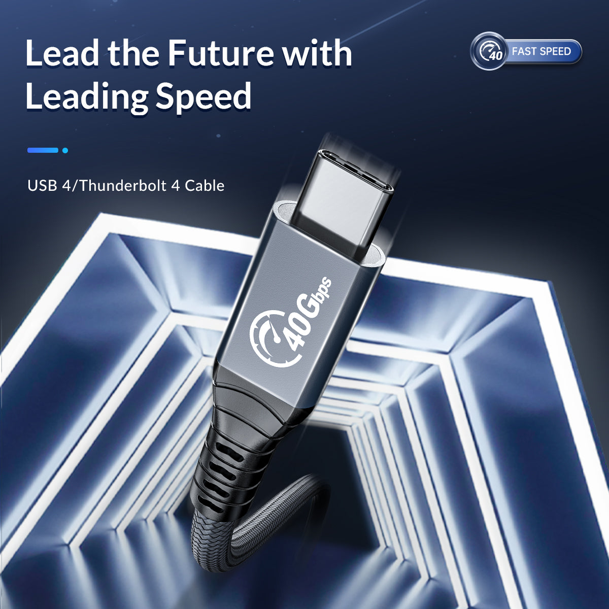 Cable de datos Thunderbolt 4 ORICO