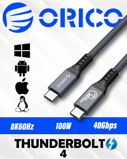 Cable de datos Thunderbolt 4 ORICO