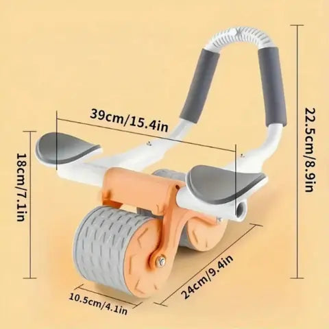 CoreFlex®😄ALFOMBRA GRATIS💪¡Transforma Tu Cuerpo Desde Casa!🏋️‍♀️Rueda Abdominal