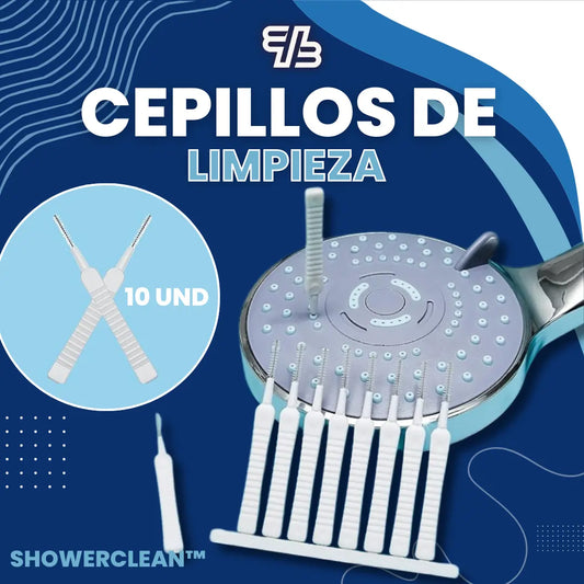 ShowerClean™🚿limpia los rincones mas difíciles de tu ducha🦠Elimina los gérmenes y las obstrucciones😎